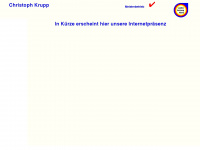 christoph-krupp.de Webseite Vorschau