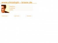 christoph-krane.de Webseite Vorschau