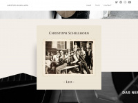 christoph-schellhorn.at Webseite Vorschau