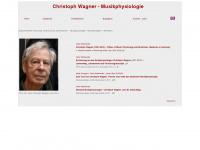 christoph-wagner-musikphysiologie.de Webseite Vorschau