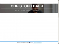 christophbaer.de Webseite Vorschau