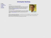 christopher-bodirsky.de Webseite Vorschau