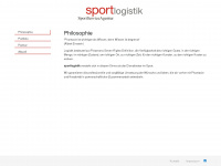 sportlogistik.de Webseite Vorschau