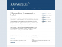 christusgemeinde-frankfurt.de Webseite Vorschau