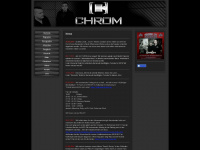 chrom-music.com Webseite Vorschau