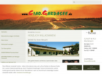 ciao-gardasee.de Webseite Vorschau