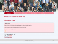 cibledesion.ch Webseite Vorschau