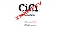 cici-promotion.de Webseite Vorschau