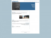 cineast.at Webseite Vorschau