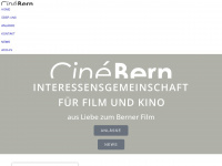 cinebern.ch Webseite Vorschau