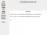 cinedrama.de Webseite Vorschau