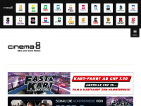 cinema8.ch Webseite Vorschau