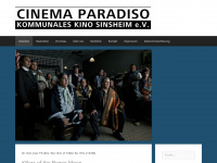 cinemaparadiso.de Webseite Vorschau