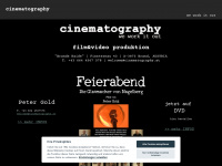 cinematography.at Webseite Vorschau