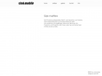cinemobile.ch Webseite Vorschau
