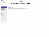 cinetyp.ch Webseite Vorschau