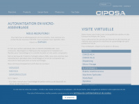 ciposa.com Webseite Vorschau