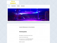 circus-mondeo.de Webseite Vorschau