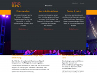 circusluna.ch Webseite Vorschau