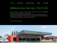 ciscoag.ch Webseite Vorschau