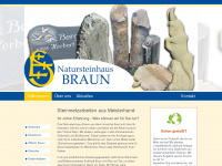 natursteinhaus.de Webseite Vorschau