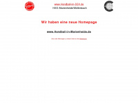 handball-im-ssv.de Webseite Vorschau