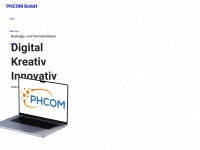 phcom.de Webseite Vorschau