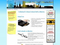 gold-ankauf-muenchen.de Webseite Vorschau