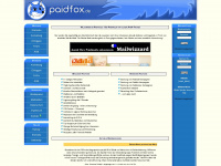 paidfox.de Webseite Vorschau