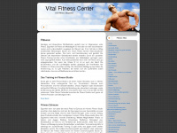 vital-fitness-center.de Webseite Vorschau