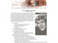 greta-garbo.de Webseite Vorschau