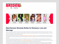 russian-ukrainian-brides.com Webseite Vorschau