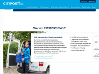 citipost-owl.de Webseite Vorschau