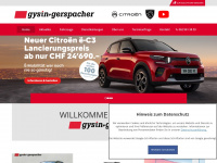 citroen-aeschi.ch Webseite Vorschau