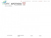 city-apotheke-hot.de Webseite Vorschau