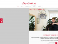 city-coiffure.ch Webseite Vorschau