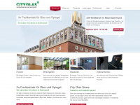 city-glas.de Webseite Vorschau