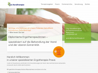 city-handtherapie.ch Webseite Vorschau