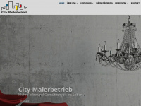 city-malerbetrieb.de Webseite Vorschau