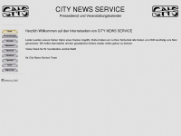 city-news-service.de Webseite Vorschau