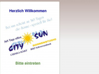 city-sun.ch Webseite Vorschau