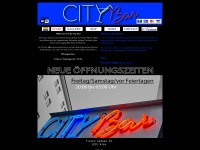 citybar.at Webseite Vorschau