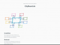 cityboard.de Webseite Vorschau