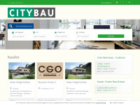 citybau.at Webseite Vorschau