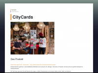 citycards-dresden.de Webseite Vorschau