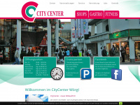 citycenter-woergl.at Webseite Vorschau