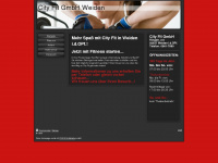 cityfit-weiden.de Webseite Vorschau