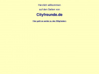 cityfreunde.de Webseite Vorschau