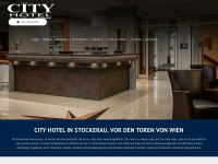 cityhotel-stockerau.at Webseite Vorschau