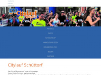 citylauf-schuettorf.de Webseite Vorschau